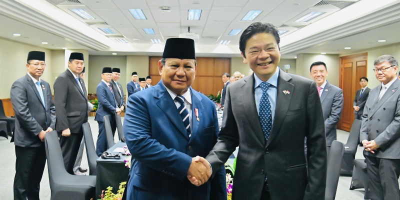 Leaders' Retreat Perdana Presiden RI dan PM Singapura Jadi Momentum Baru Kemitraan Dua Negara