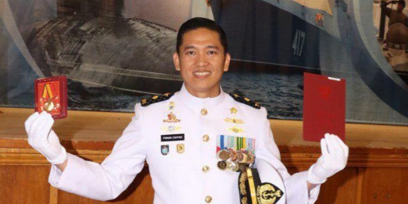 Luar Biasa! Perwira TNI AL Ini Lulus Cumlaude di Rusia