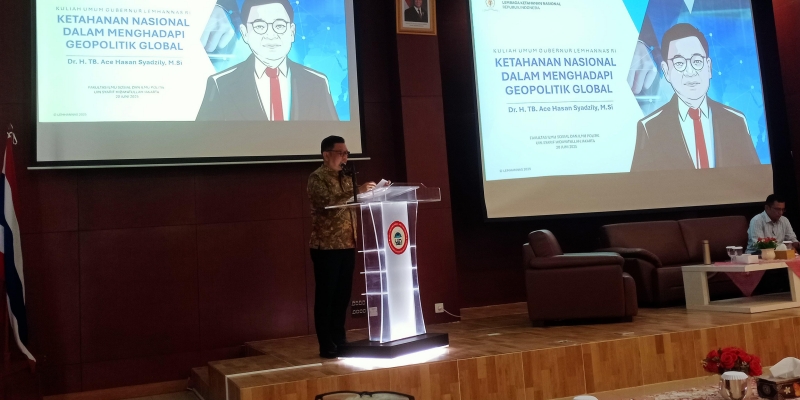 Soal Potensi Perang Dunia ke-3, Gubernur Lemhannas Tekankan Indonesia Pegang Prinsip Bebas Aktif