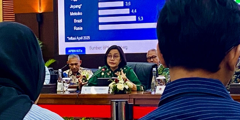 Sri Mulyani Beberkan APBN Tekor Lagi Rp21 Triliun di Akhir Mei 2025
