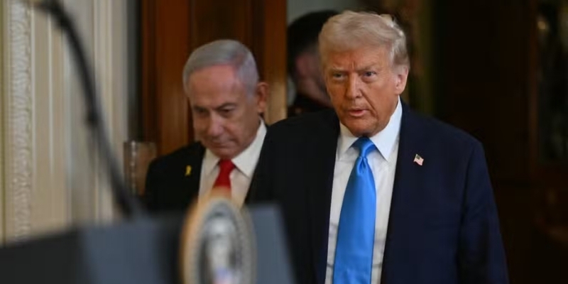 Trump Janji Selamatkan Netanyahu dari Dakwaan Kasus Korupsi