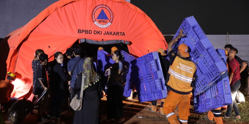 Ratusan Rumah Terbakar di Kapuk Muara Jakarta Utara, Ribuan Warga Mengungsi