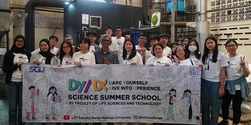 Lewat LST, SGU Beri Pengalaman Baru ke Siswa SMA Soal Dunia Sains dan Teknologi