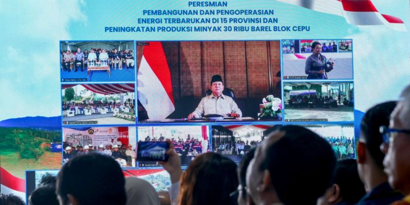 Presiden Prabowo Resmikan 55 Proyek Pembangkit EBT, Termasuk Program Lisdes PLN