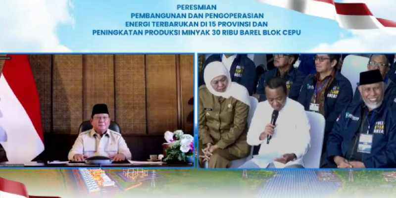 Menuju Swasembada Energi, Prabowo Resmikan Proyek EBT di 15 Provinsi