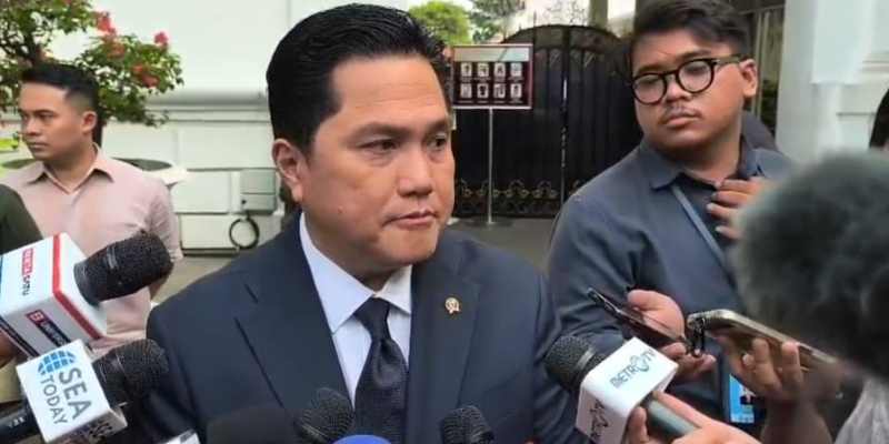 Erick Thohir Usulkan Prabowo Jadi Dewan Kehormatan PSSI