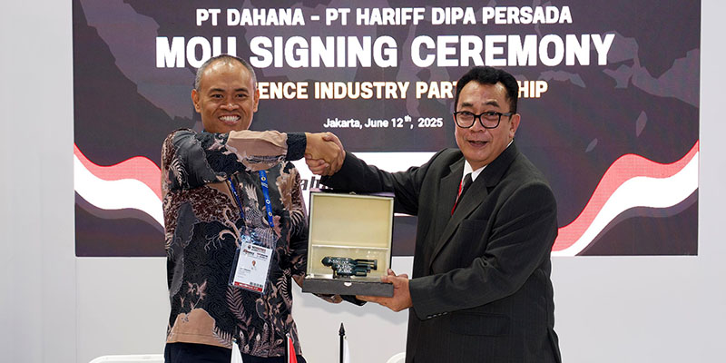 Sinergi Hariff Defense dan PT Dahana Dorong Kemandirian Teknologi Pertahanan