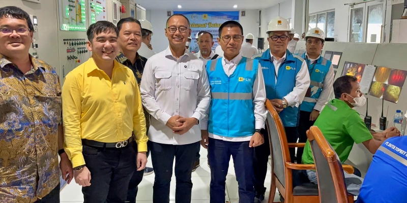 Tinjau PLTBm Sumut, Eddy Soeparno Dorong Swasta Investasi Pembangkit Energi Terbarukan