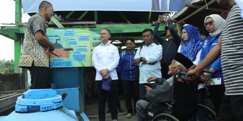 Puji Warga Cianjur Kelola Sampah jadi Energi, Waka MPR: Ini Tentang Masa Depan