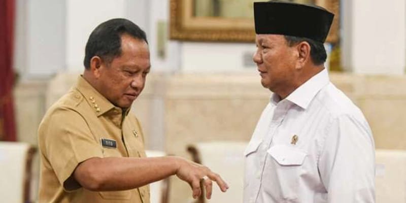 Tito Karnavian Bebani Prabowo soal Empat Pulau