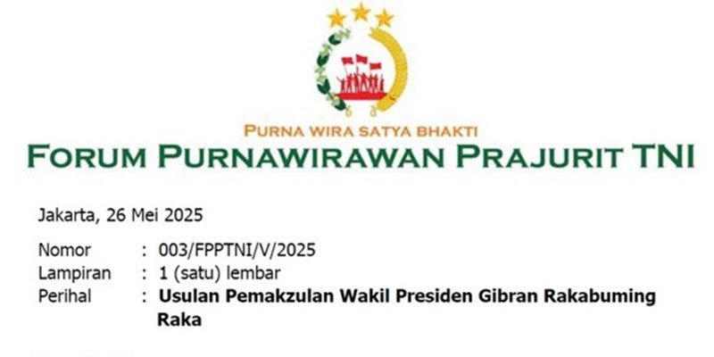 DPR Batal Bacakan Surat Pemakzulan Gibran, Pengaruh Jokowi Masih Kuat