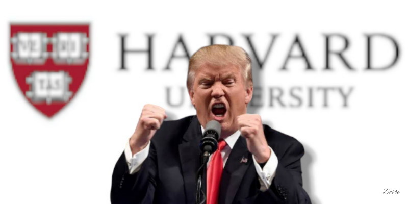 Trump Geram Disebut Pernah Gagal Masuk Harvard