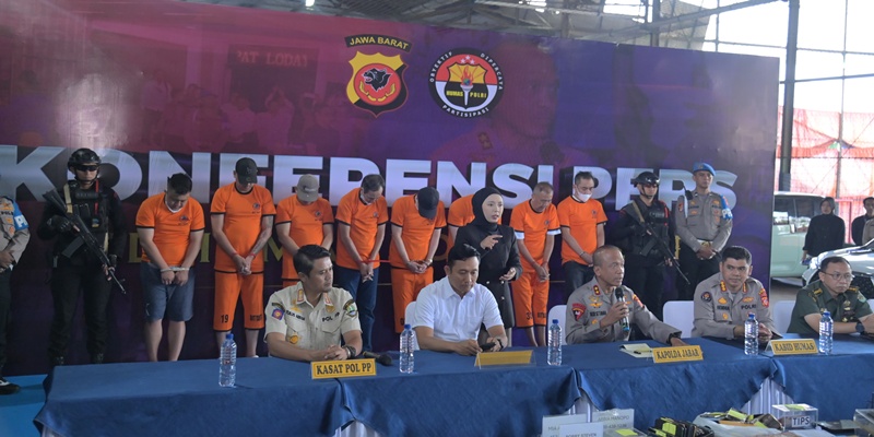 Polda Jabar Bongkar Judi Kasino yang Baru Beroperasi di Bandung