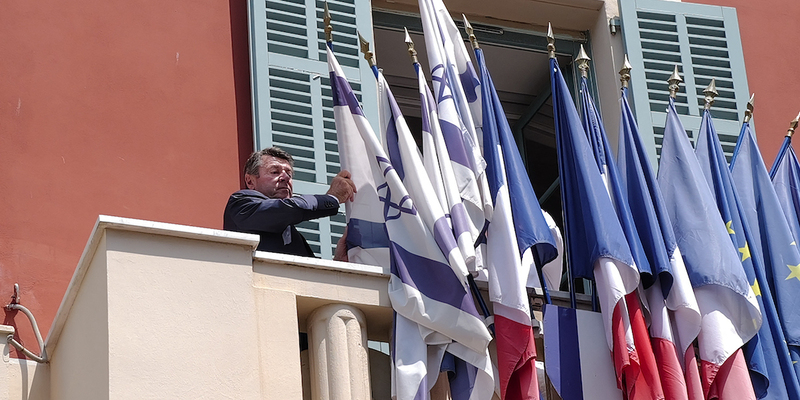Wali Kota Prancis Singkirkan Bendera Israel dari Balai Kota