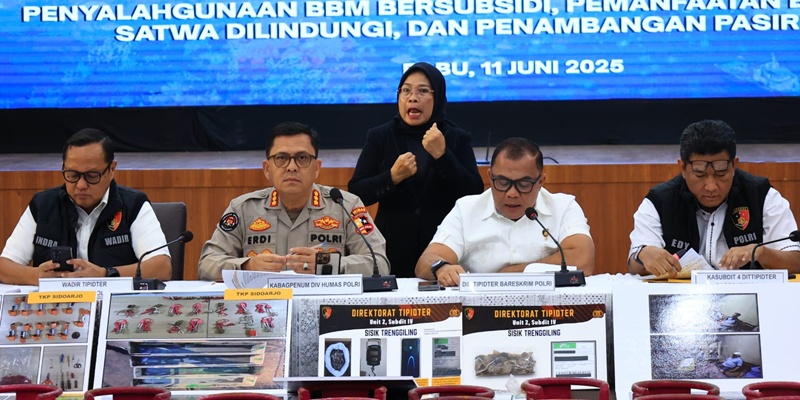 Bareskrim Bongkar Tambang Pasir Ilegal di Klaten yang Bikin Boncos Negara
