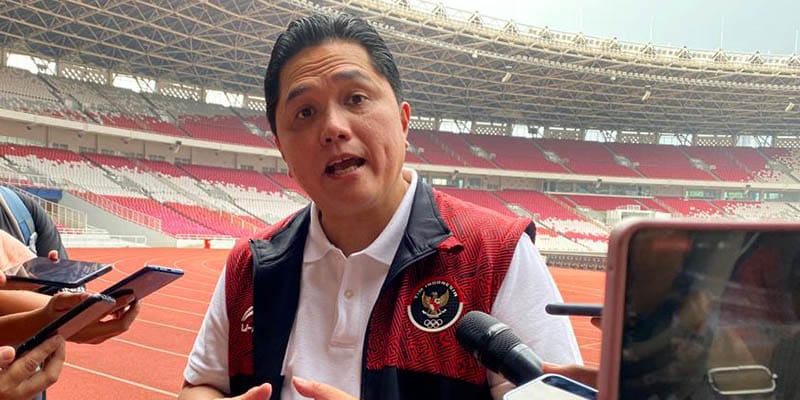 Ketum PSSI hanya PHP, Prabowo Harus Evaluasi Erick Thohir