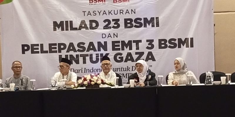 BSMI Kembali Kirim Tim Dokter Spesialis Bantu Pengobatan Warga Gaza