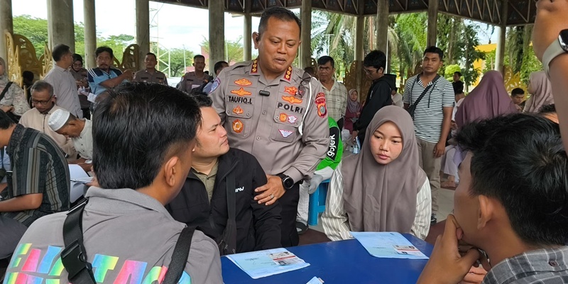 Polda Riau Hadirkan 79 Titik Layanan Publik dan Berbagai Kegiatan