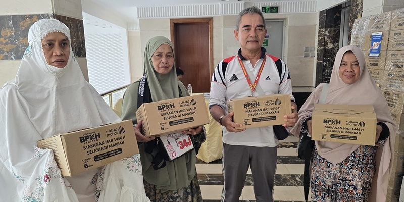 Jemaah Haji Ungkap Kepuasan Atas Layanan Katering BPKH Limited