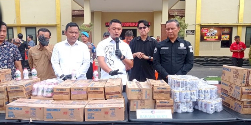 Susu Kedaluwarsa Beredar di Bogor