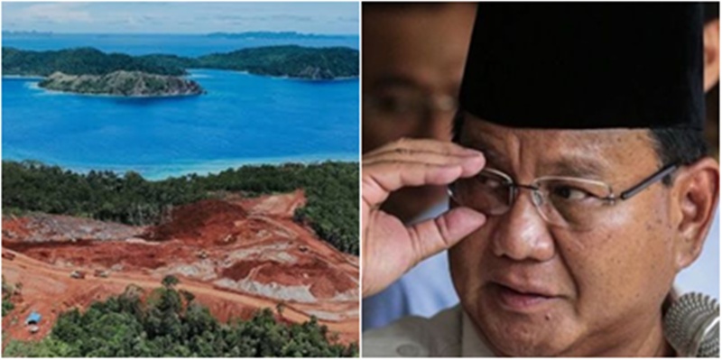Polemik Tambang Nikel Raja Ampat Bikin Elektabilitas Prabowo Merosot
