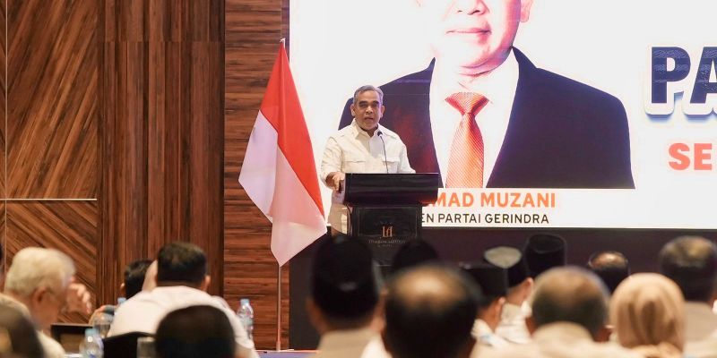 Muzani: Gerindra Harus Hadir di Tengah Rakyat Dikala Suka dan Duka