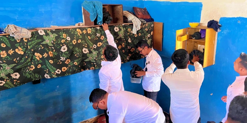 Ratusan Narkoba Ditemukan di Plafon Kamar A8 dan Kamar A9 Lapas Bojonegoro