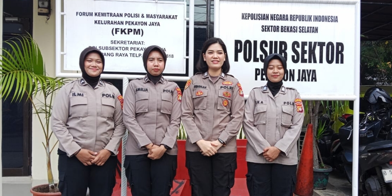 Bekasi Punya Kantor Polisi Pertama yang Semua Anggotanya Polwan
