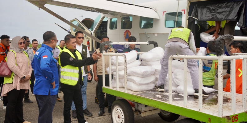 Ikut Terbang Tabur Garam, Jon Pandu: Alhamdulillah Hujan Turun