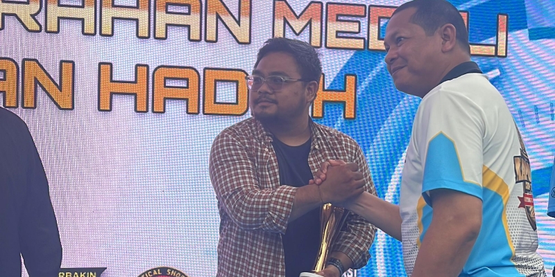 Bonfilio Mahendra Putra meraih peringkat ketiga kejuaraan menembak Kapolri Cup 2025/RMOL