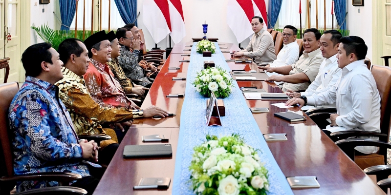 Elite PKS Ngadep Presiden Prabowo, Ternyata Ini Isi Pembicaraannya