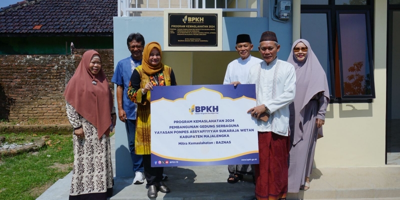 BPKH dan Baznas Bangun Gedung Serbaguna untuk Ponpes Assyafi’iyyah Majalengka