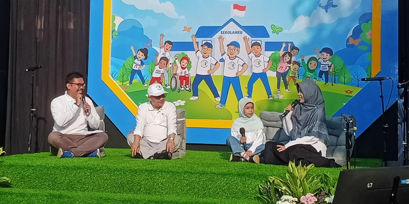 Hari Anak Nasional 2025, Mendikdasmen Hadiri “Pagi Ceria Serentak” di Perguruan Islam Ruhama