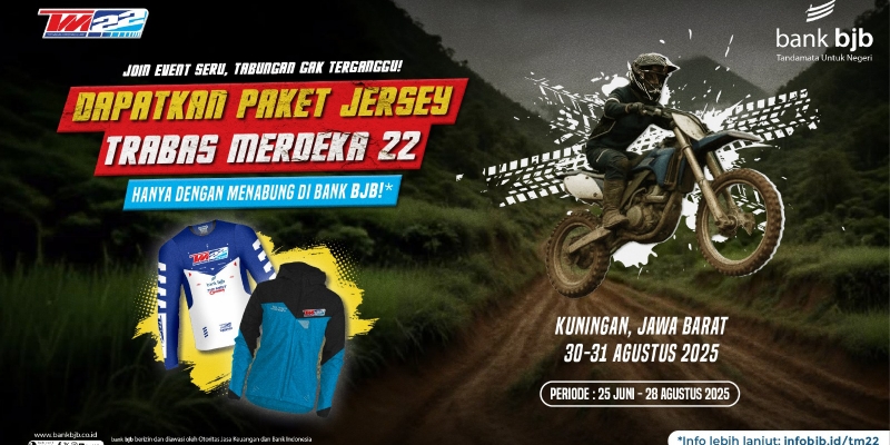 Sambut Kemerdekaan, Trabas dan bank bjb Gelar Event Adventure Riding