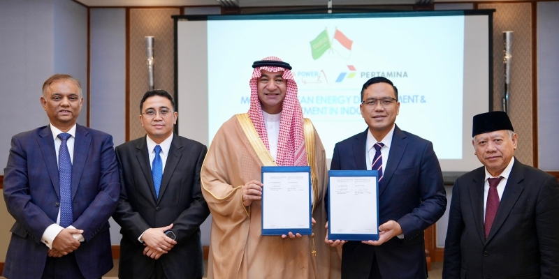 Pertamina Gandeng ACWA Power Arab Saudi Kembangkan Teknologi Energi Bersih Skala Global