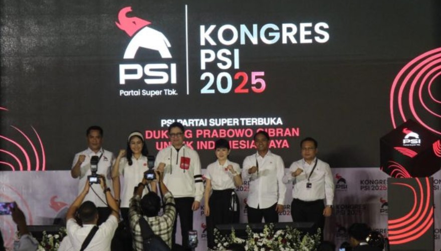 Penutupan Kongres PSI Bakal Dihadiri Prabowo, Jokowi Absen