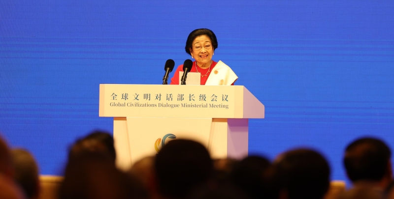 Megawati Ingatkan Dunia soal Palestina di Forum Dialog Peradaban Global