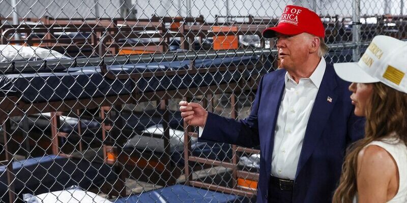 Trump Bangun Pusat Migran Alligator Alcatraz, Kabur Siap Disantap Buaya