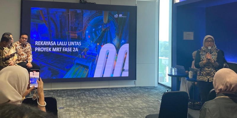 Ini Daftar Jalan Dialihkan Dampak Proyek MRT Jakarta Fase 2A