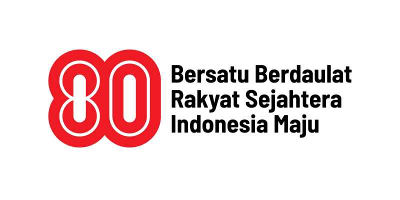 Simbol Infinity di Logo HUT ke-80 RI Cerminkan Persatuan Abadi Menuju Indonesia Maju