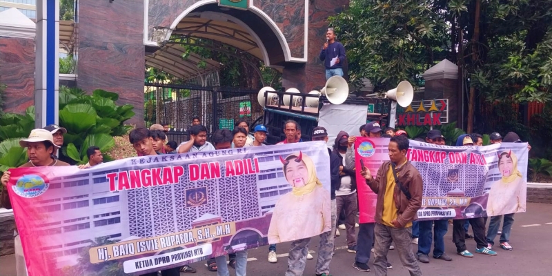 Ketua DPRD NTB Diduga Kelola Dana Siluman, Komite Mahasiswa Minta Kejagung Bertindak