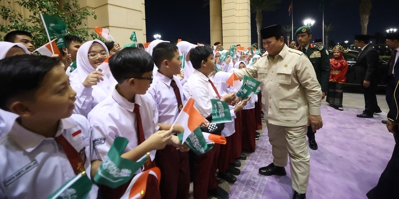 Diaspora Indonesia di Saudi Antusias Sambut Kedatangan Prabowo