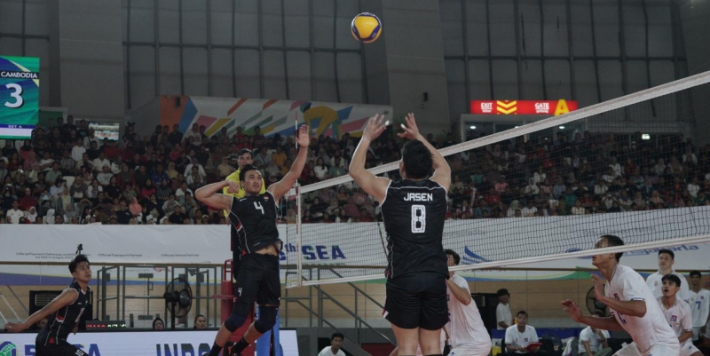 Indonesia Juara SEA V League 2025 Leg 2