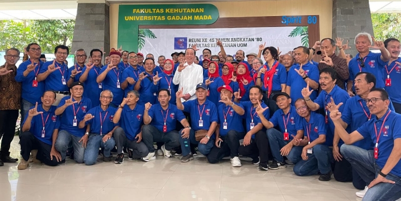 Calo Terminal hingga Caleg Gagal Ikut Hadiri Reuni Fakultas Kehutanan UGM