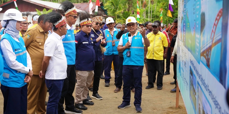 Program Lisdes Percepat Pemerataan Akses Listrik PLN di Papua