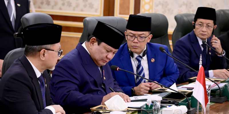 Prabowo dan MBS Teken MoM Dewan Koordinasi Tertinggi Indonesia–Arab Saudi