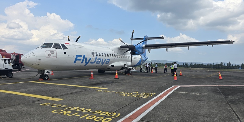 FlyJaya Maskapai Baru Tanah Air, Terbang Perdana dari Halim ke Adisutjipto