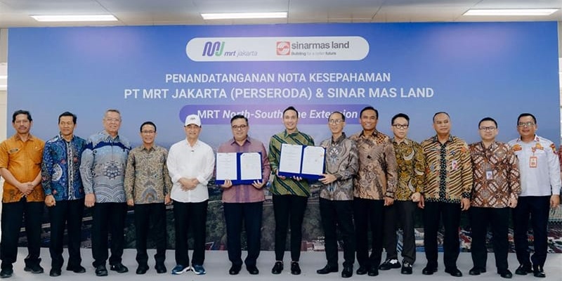 MRT Jakarta Gandeng Sinar Mas Land Kaji Jalur Baru ke Tangsel