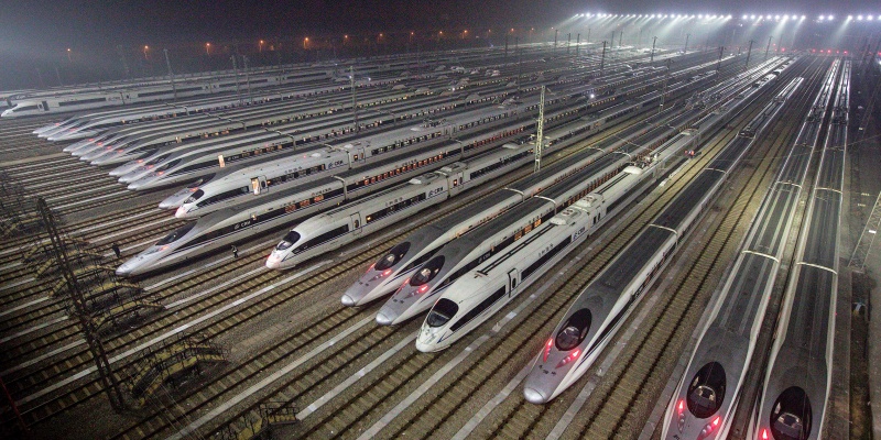 Jalur Kereta Cepat China Bertambah 10 Ribu Km dalam Tiga Tahun
