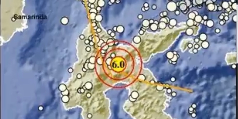 Poso Diguncang Gempa Magnitudo 6,0, Disusul Gempa Lanjutan